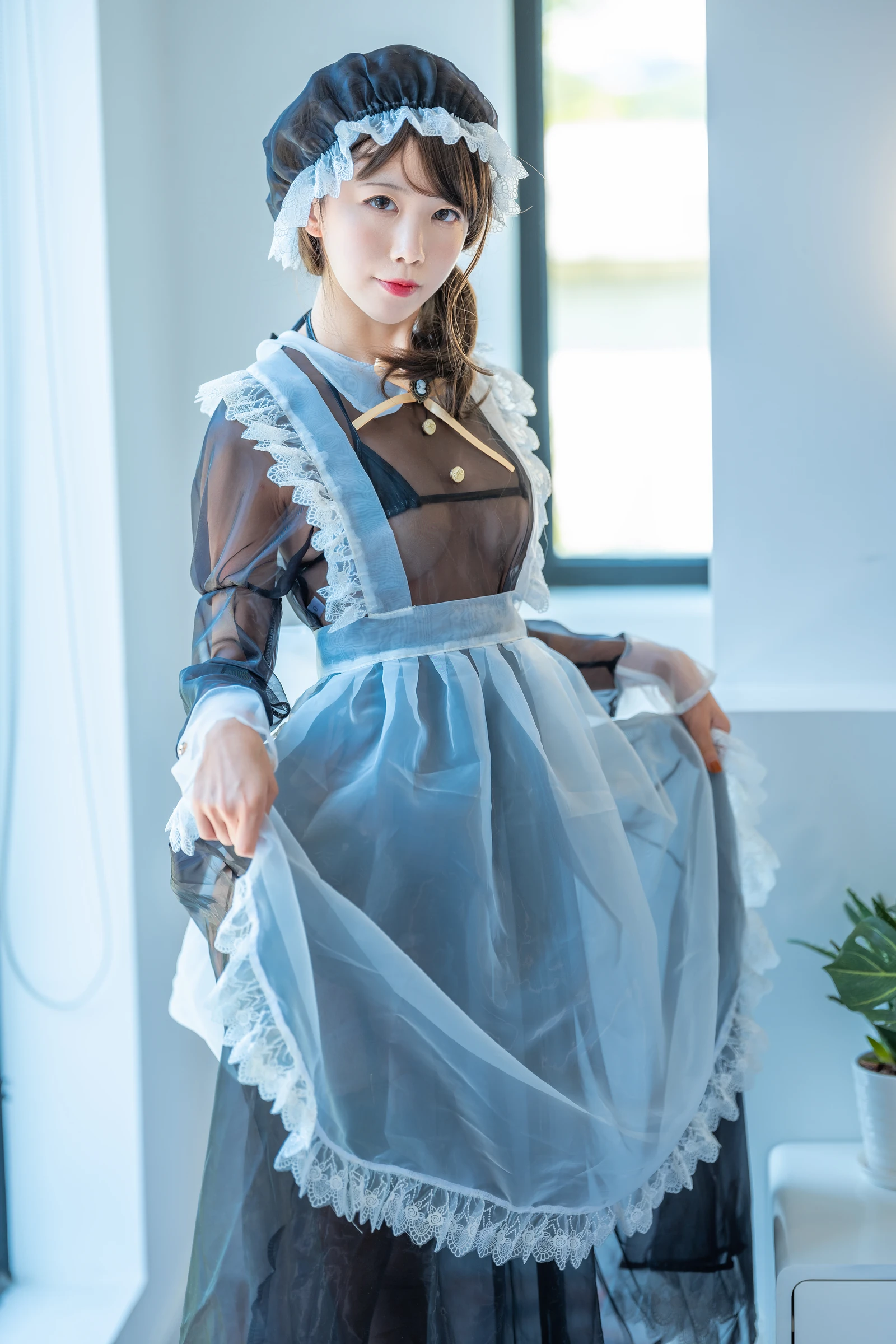 水淼Aqua《透明女仆》写真图集 13P｜在线预览与图包下载