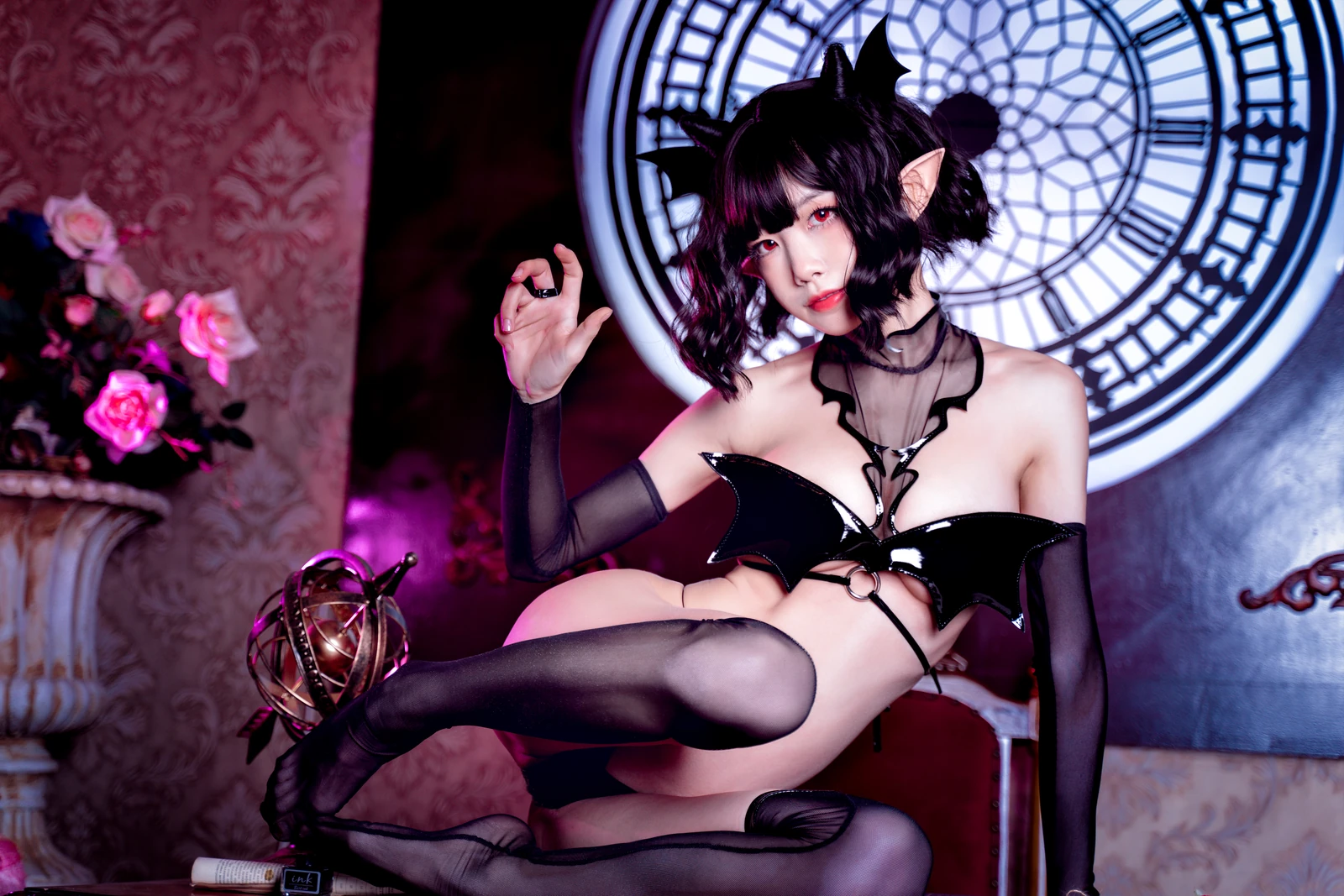 水淼Aqua《恶魔妹妹》写真图集 31P｜在线预览与图包下载