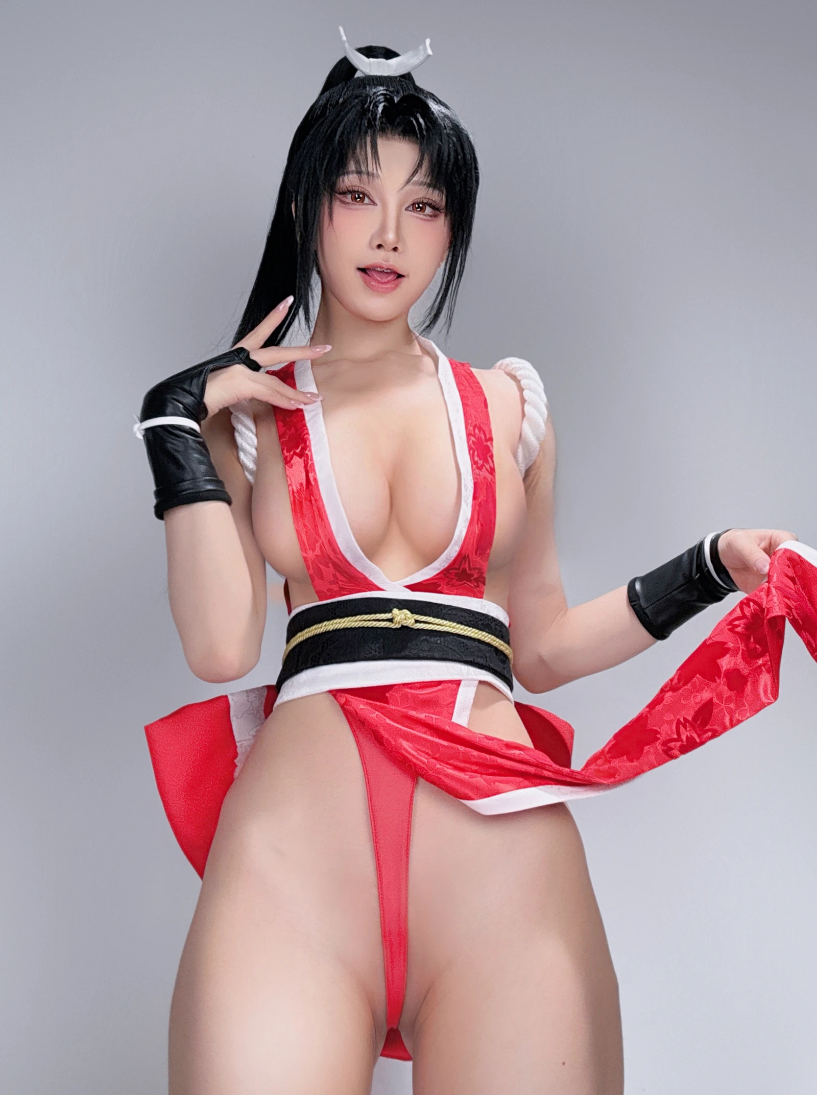 水淼Aqua《Fantia 不知火舞自拍》写真图集 22P｜在线预览与图包下载