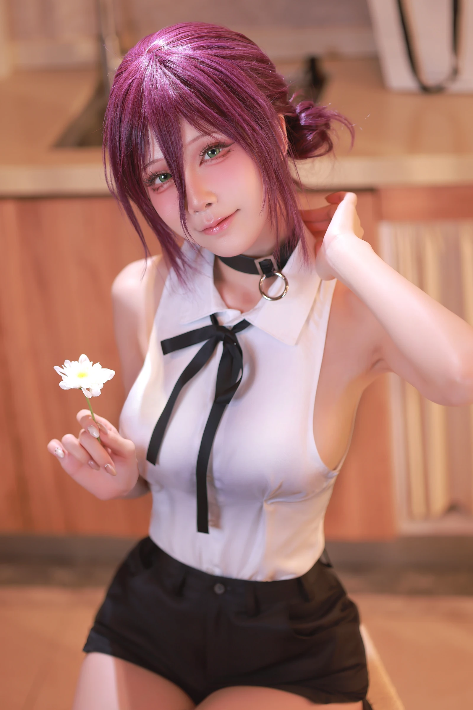 水淼Aqua《Patreon 链锯人 蕾塞Reze》写真图集 60P｜在线预览与图包下载