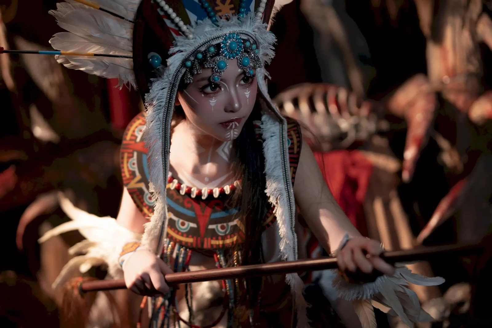 Bangni邦尼《印第安（紫舞龙）》写真图集 99P｜在线预览与图包下载
