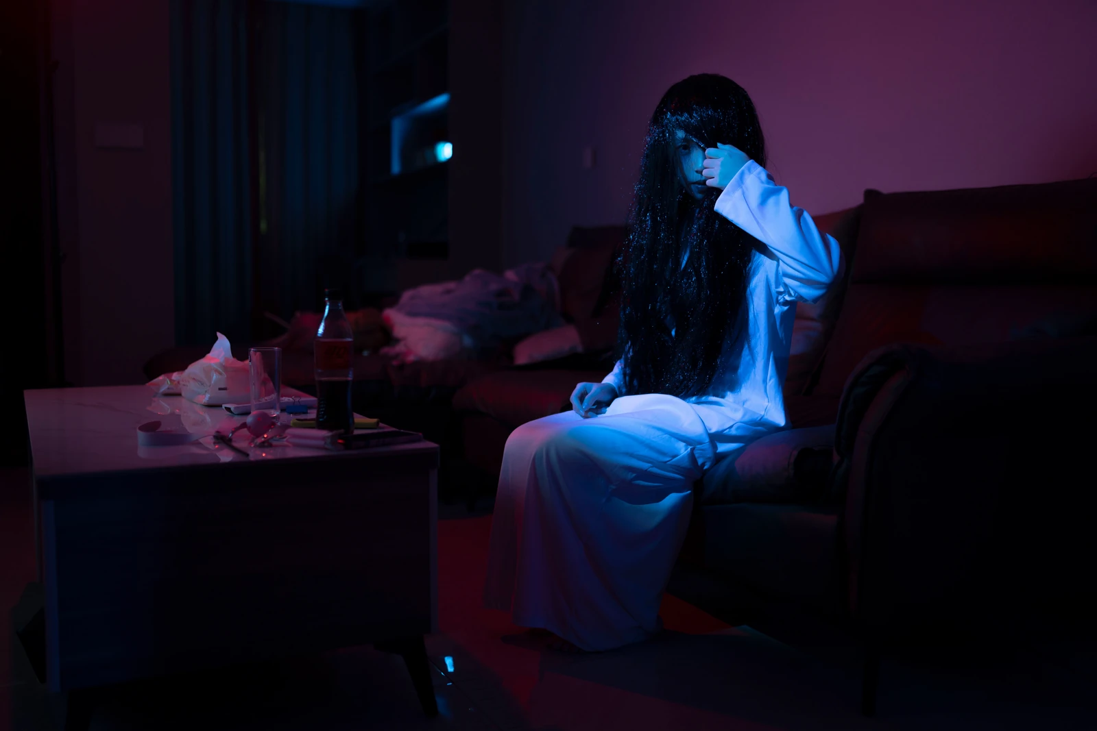 Bangni邦尼《万圣节派对 贞子女友》写真图集 90P｜在线预览与图包下载