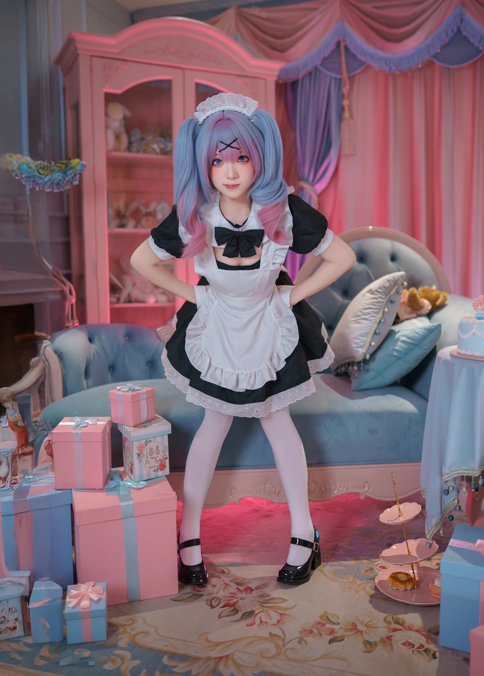Bangni邦尼《初音未来·兔子洞女仆》写真图集 82P｜在线预览与图包下载
