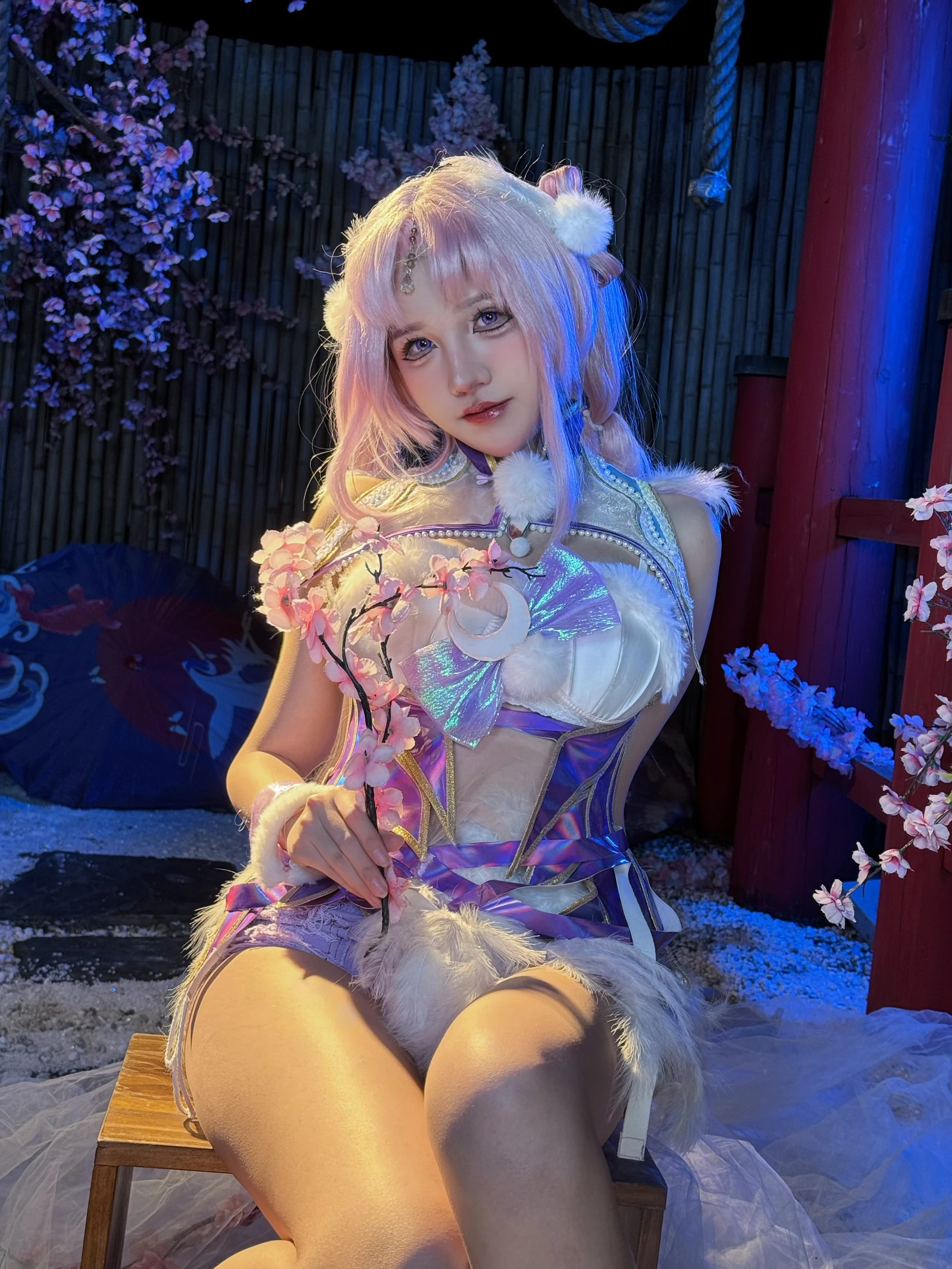 阿薰kaOri《永劫无间·殷紫萍》写真图集 61P｜在线预览与图包下载
