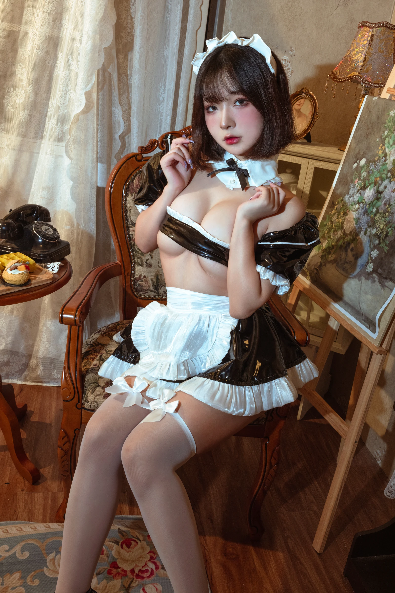Kokuhui(yuuhui玉汇)《女仆假日》写真图集 74P｜在线预览与图包下载