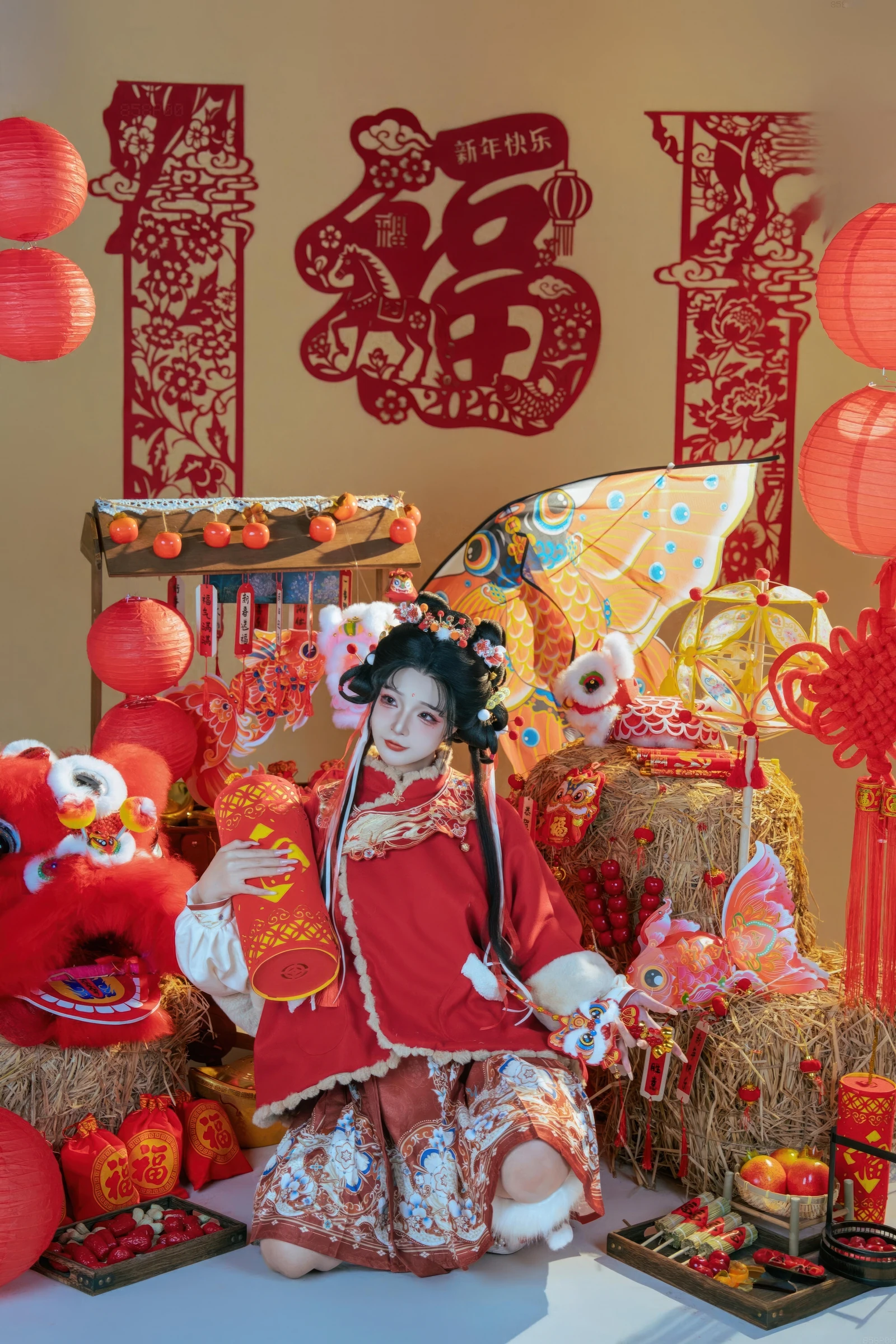 Kokuhui(yuuhui玉汇)《2026新春特辑 醒狮少女》写真图集 131P｜在线预览与图包下载