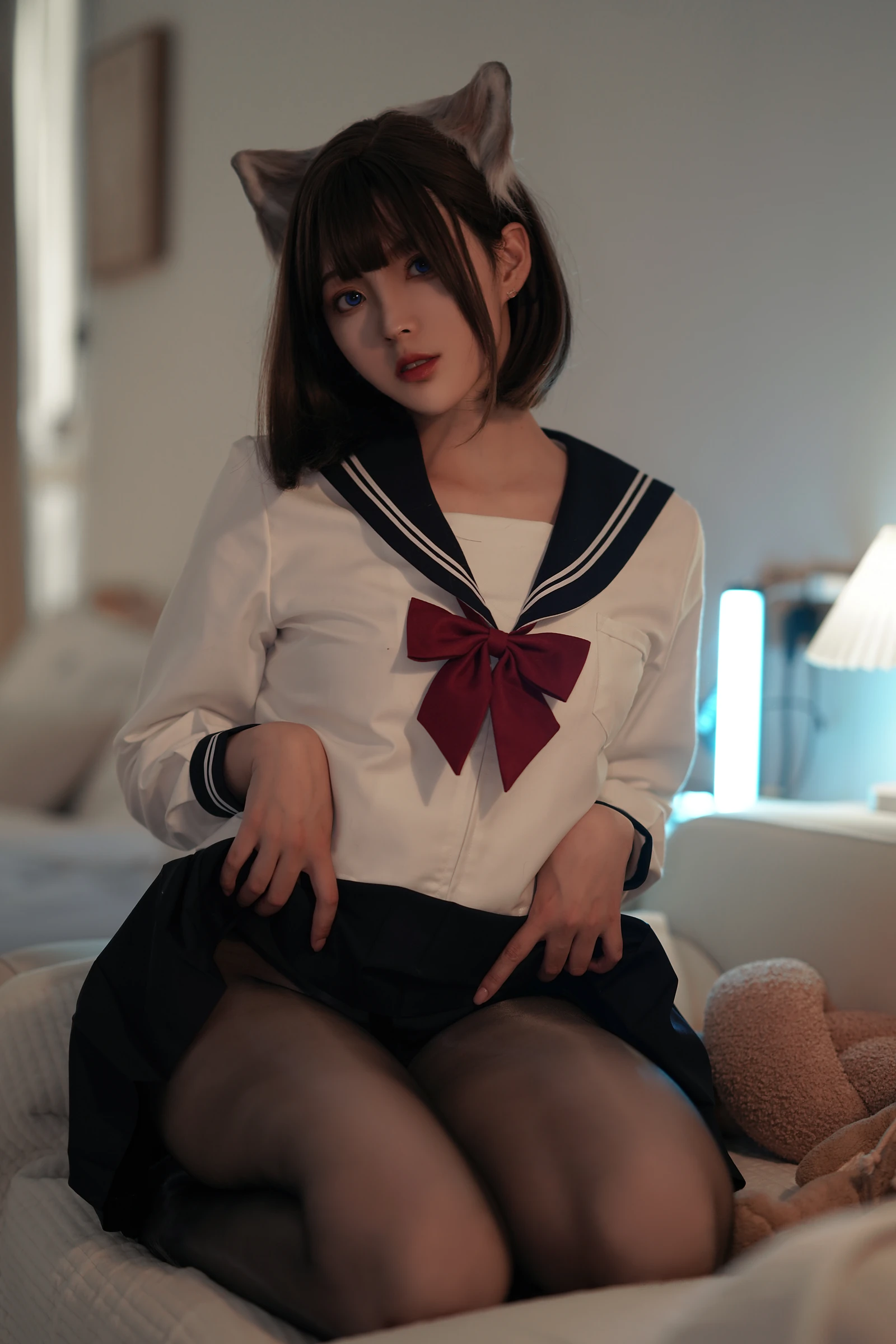 Natsuko_夏夏子《大尾巴喵》写真图集 50P｜在线预览与图包下载