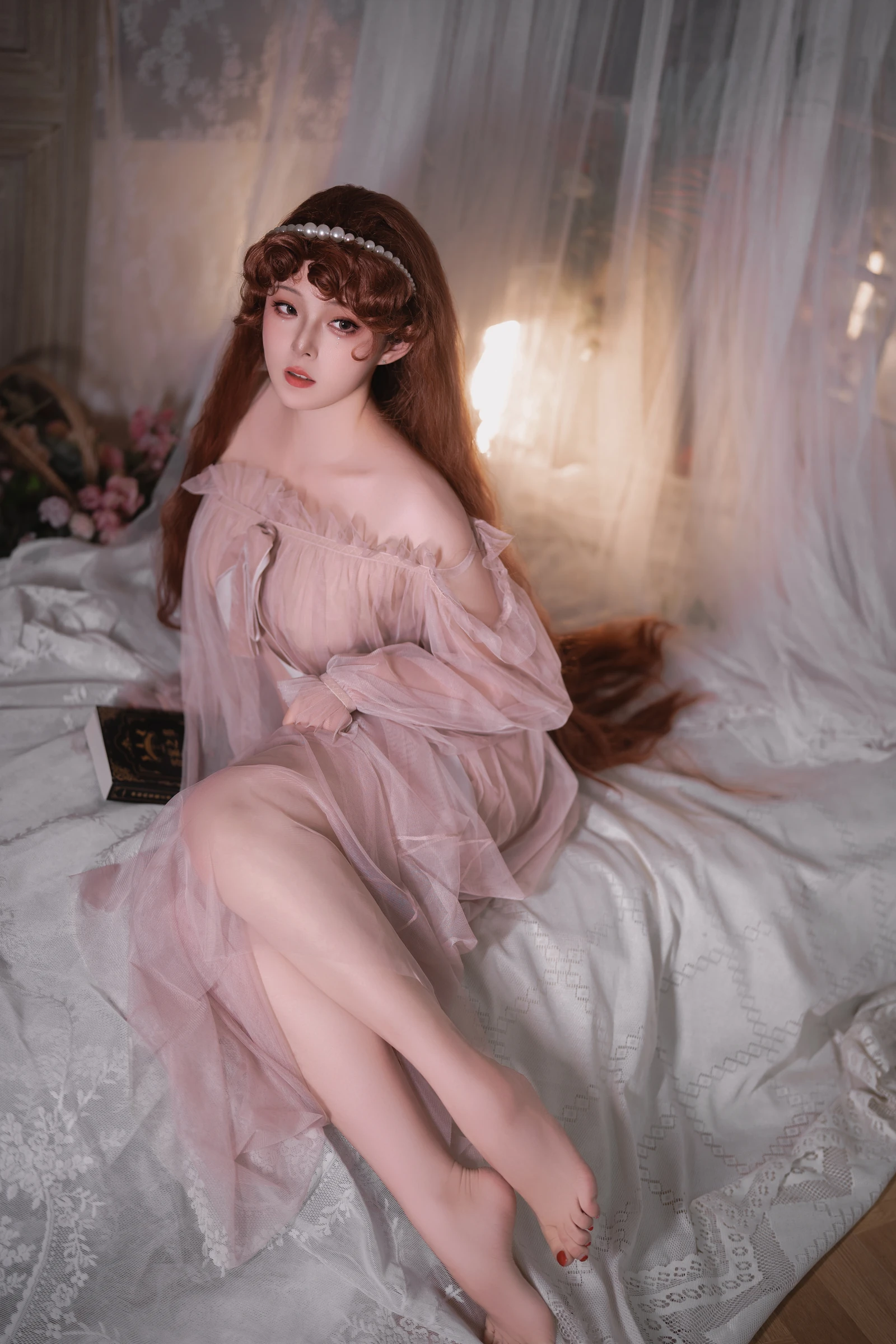 Natsuko_夏夏子《2026生日私房 粉雾》写真图集 50P｜在线预览与图包下载