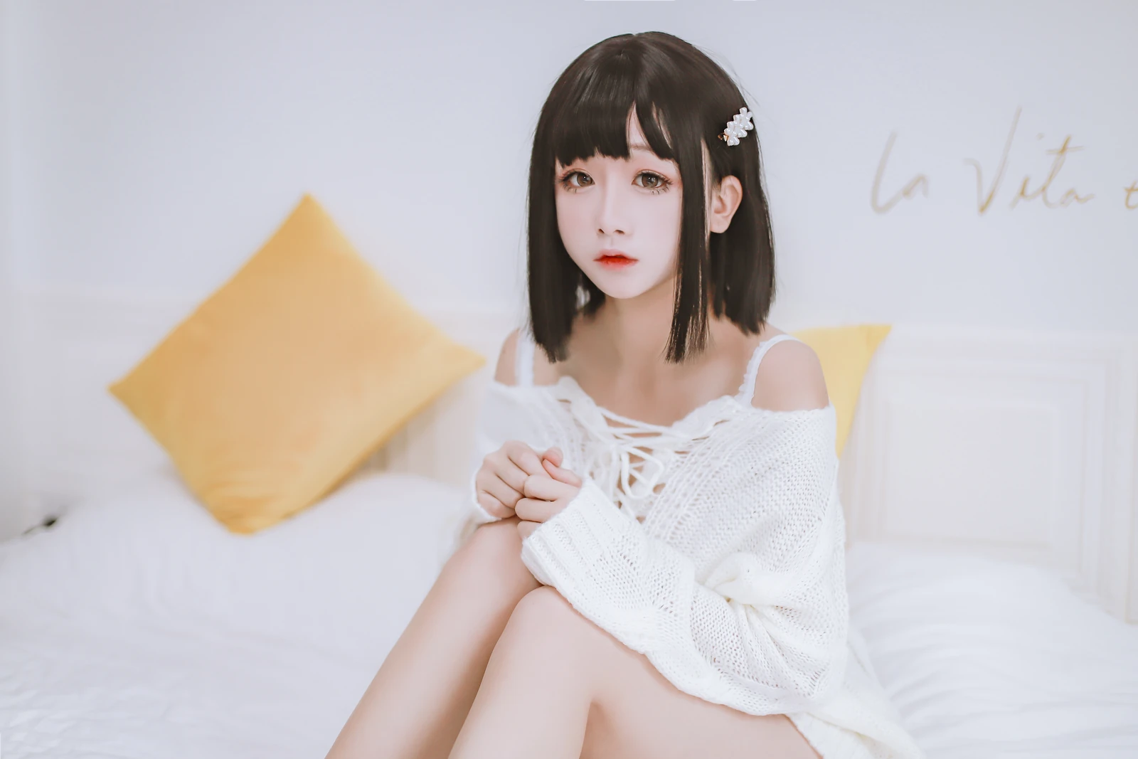 日奈娇《（椎名莜）NO.013 – 毛衣私房》写真图集 42P｜在线预览与图包下载