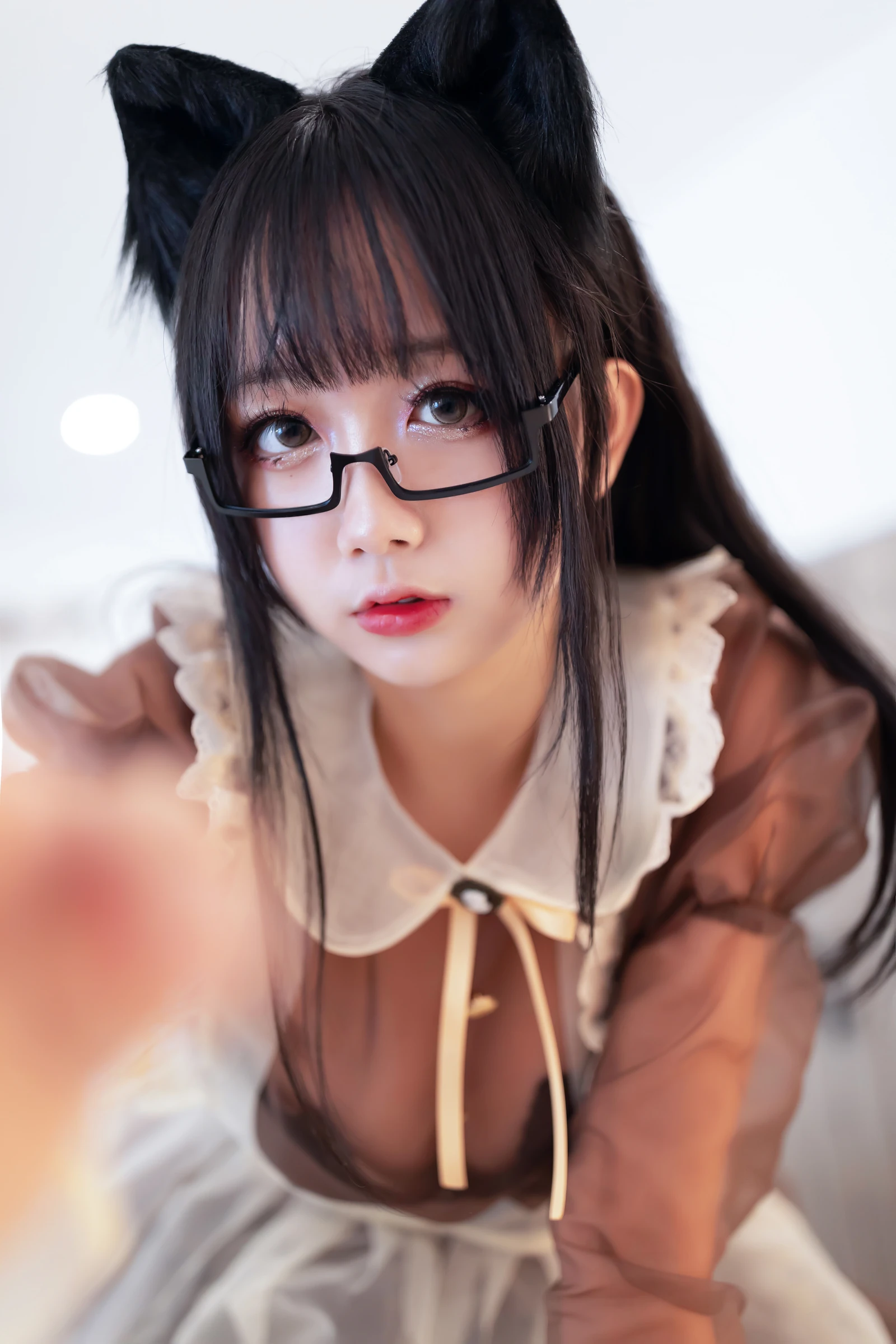 日奈娇《（椎名莜）NO.018 – 透明女仆》写真图集 47P｜在线预览与图包下载