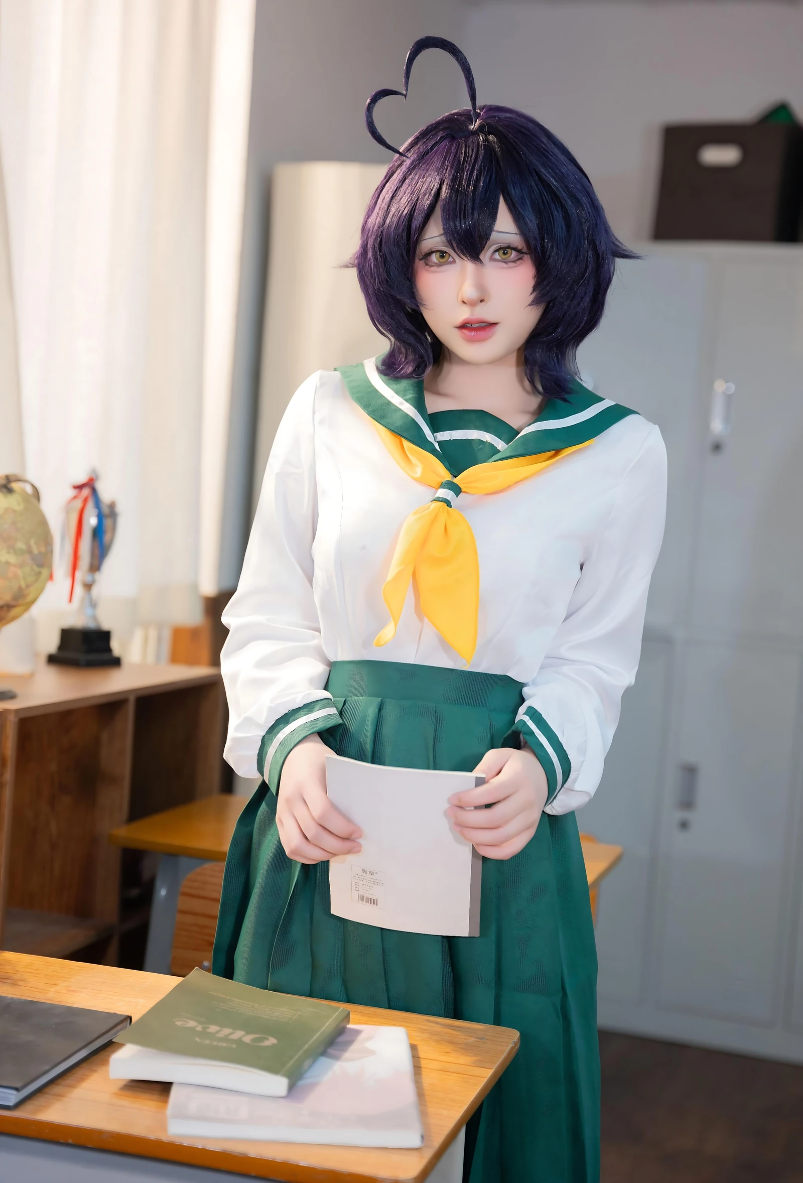 清水由乃《憧憬成为魔法少女 柊舞缇娜（&猪突猛蛋）》写真图集 81P｜在线预览与图包下载