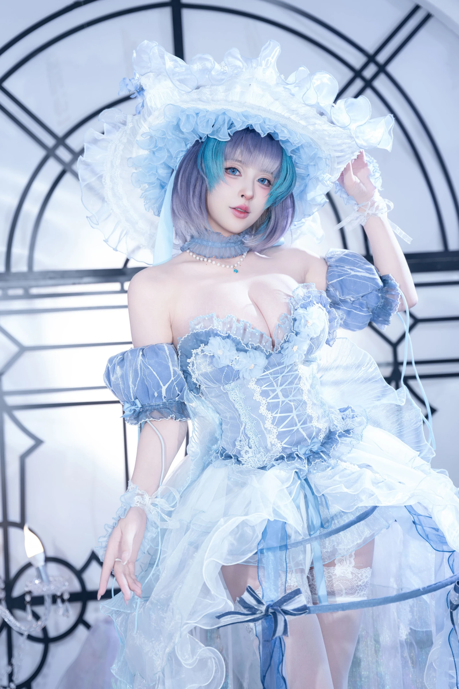 清水由乃《碧蓝航线 柴郡废稿礼服》写真图集 42P｜在线预览与图包下载