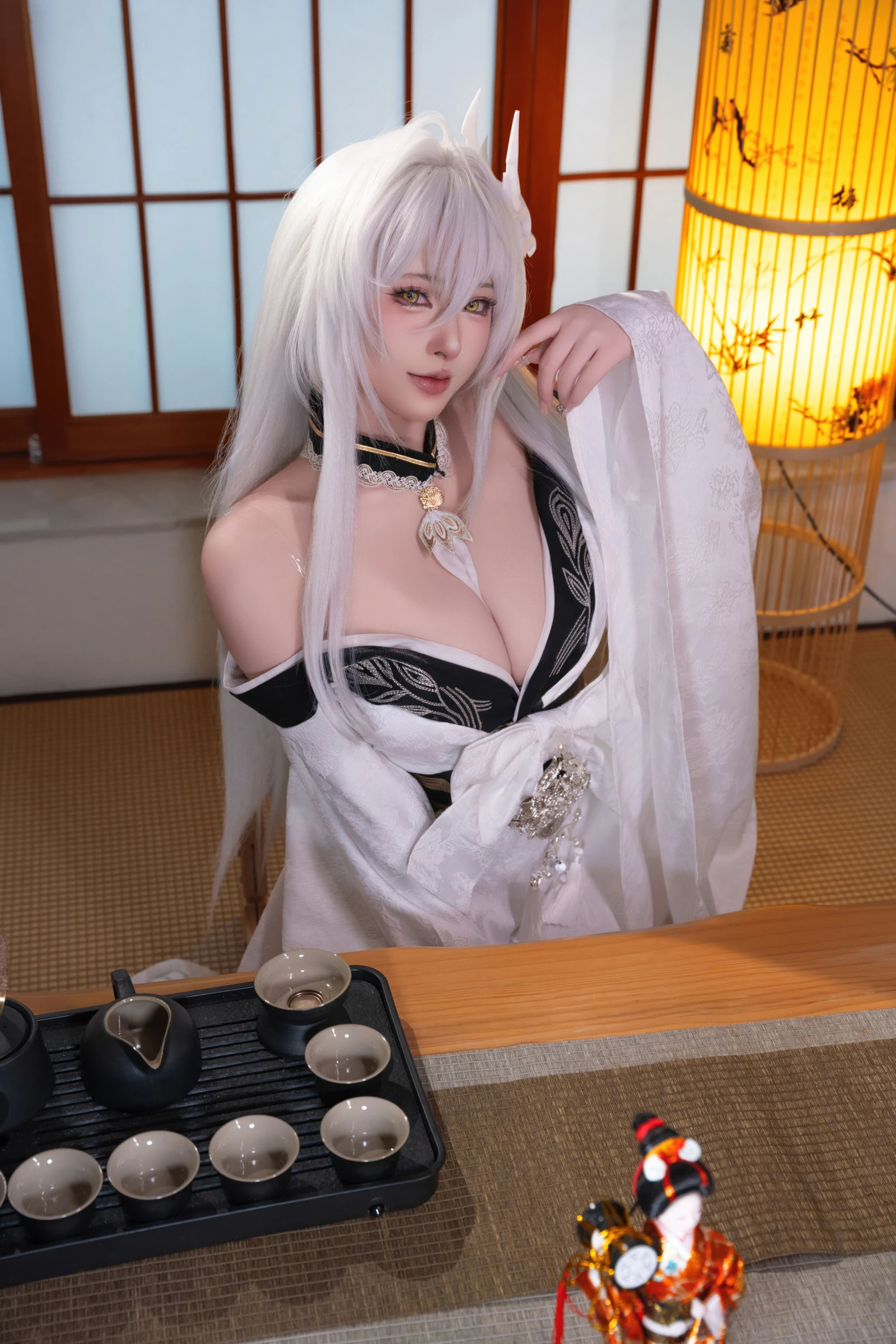 清水由乃《碧蓝航线 白凤和服》写真图集 76P｜在线预览与图包下载