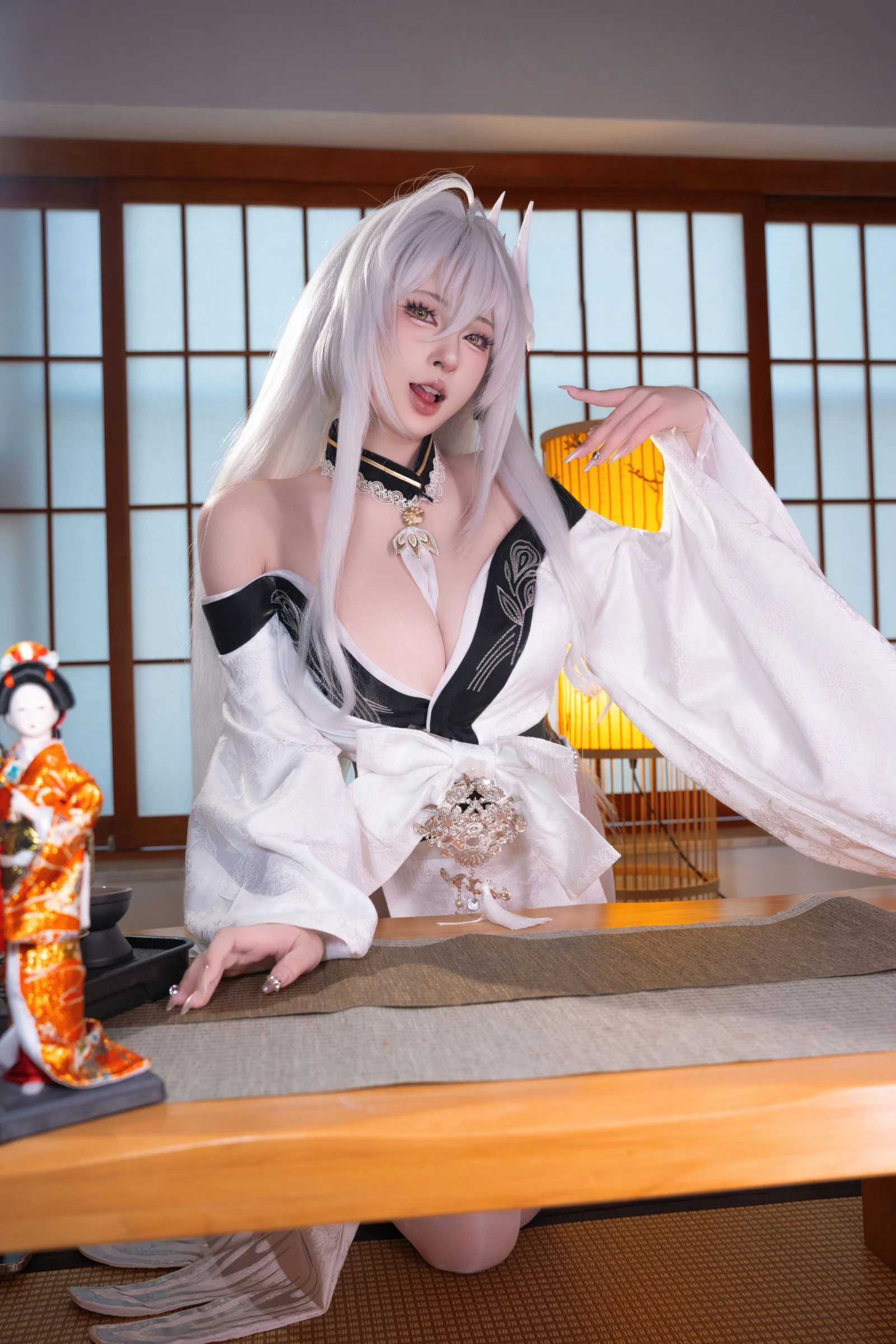 清水由乃《碧蓝航线 白凤和服》写真图集 76P｜在线预览与图包下载