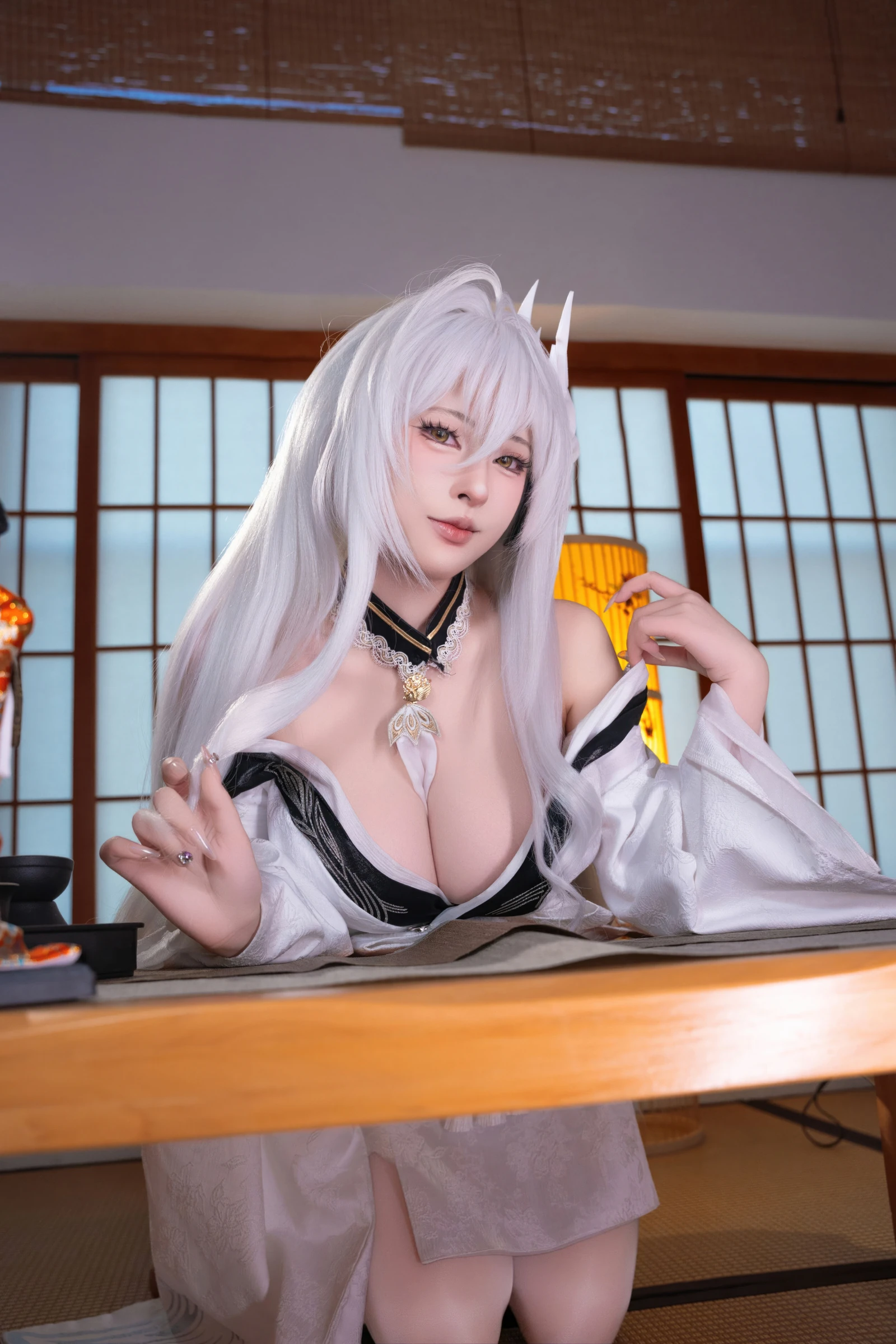 清水由乃《碧蓝航线 白凤和服》写真图集 76P｜在线预览与图包下载