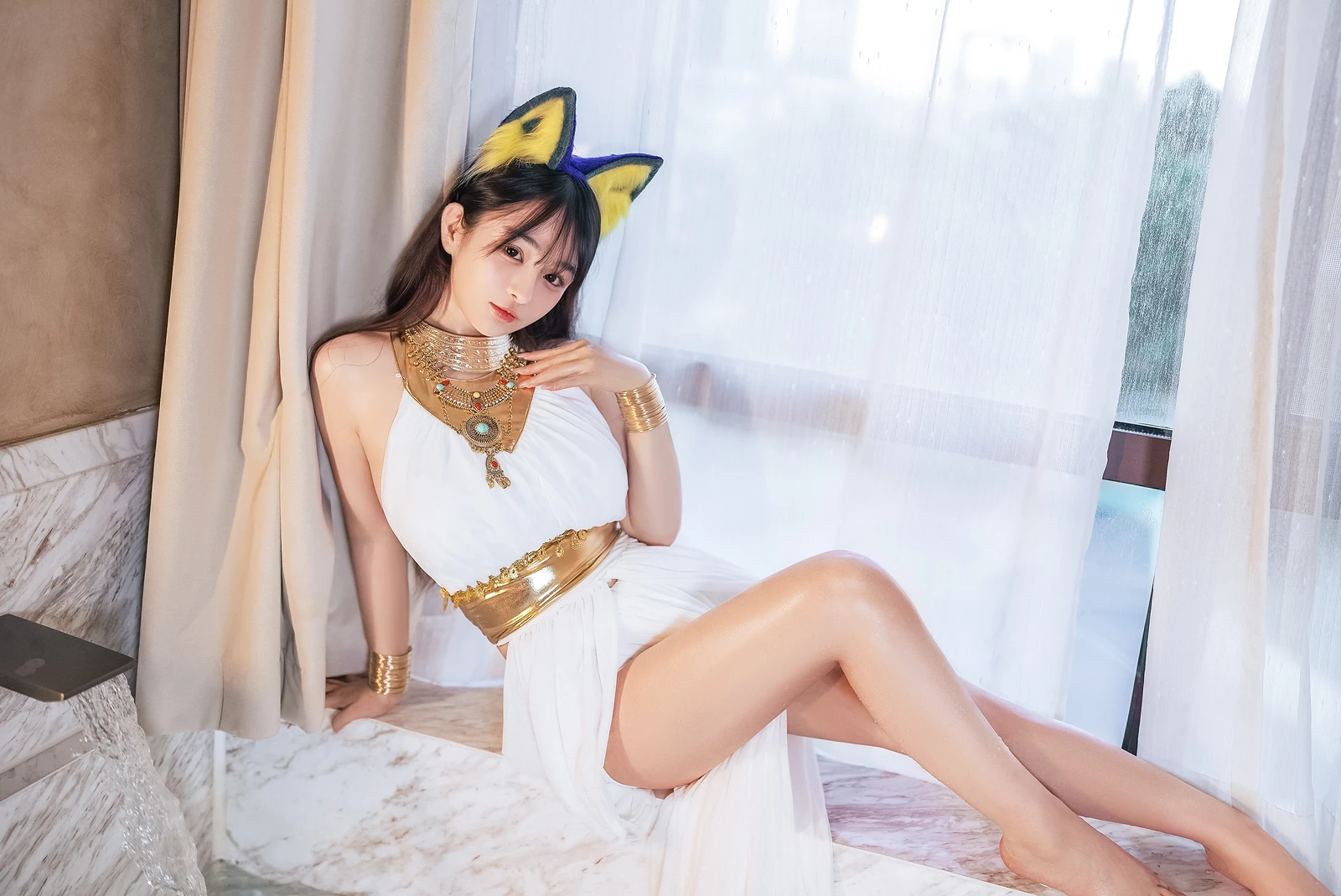 桜井宁宁《白色猫娘》写真图集 132P｜在线预览与图包下载