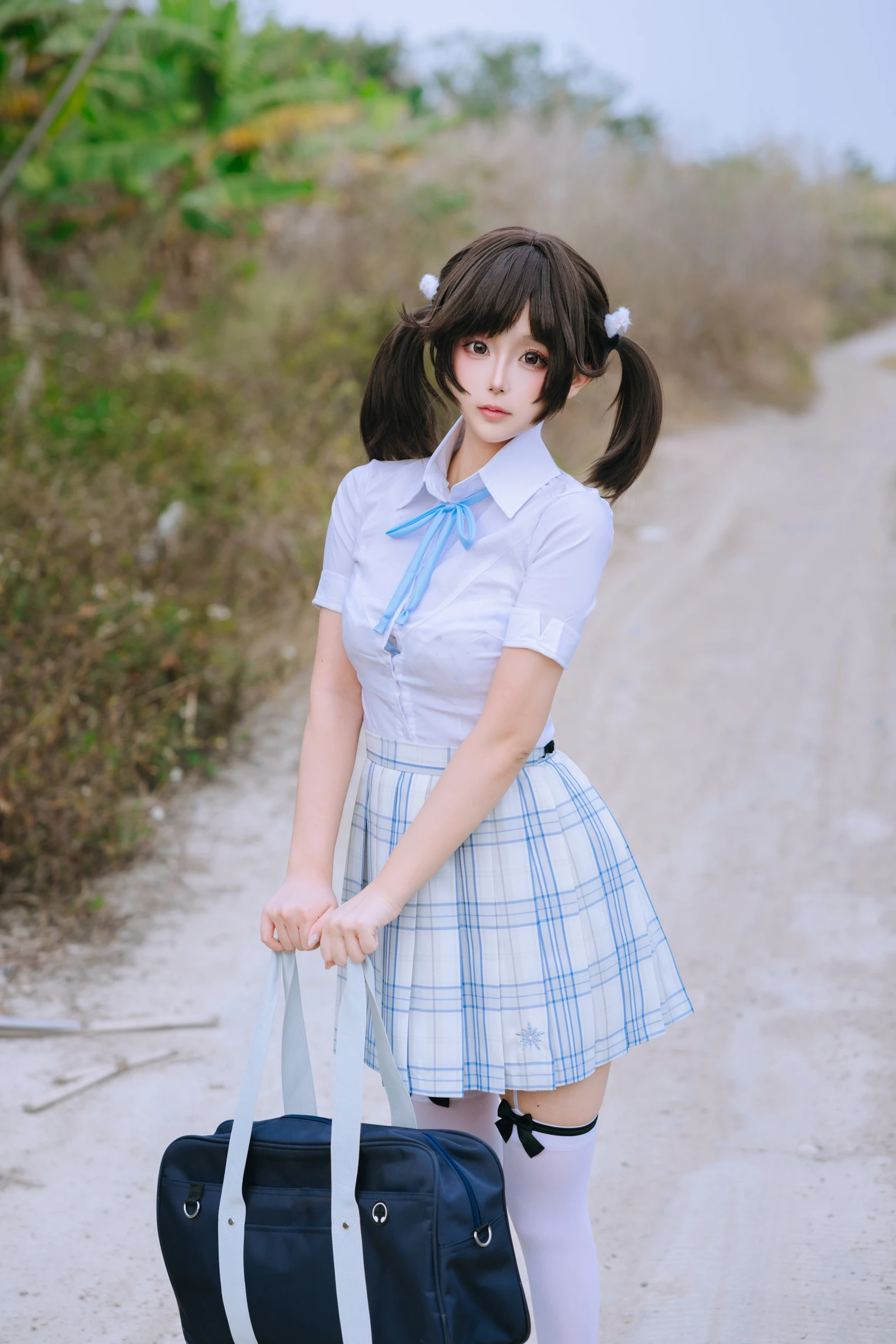 日奈娇《（椎名莜）NO.225 – 女高》写真图集 185P｜在线预览与图包下载