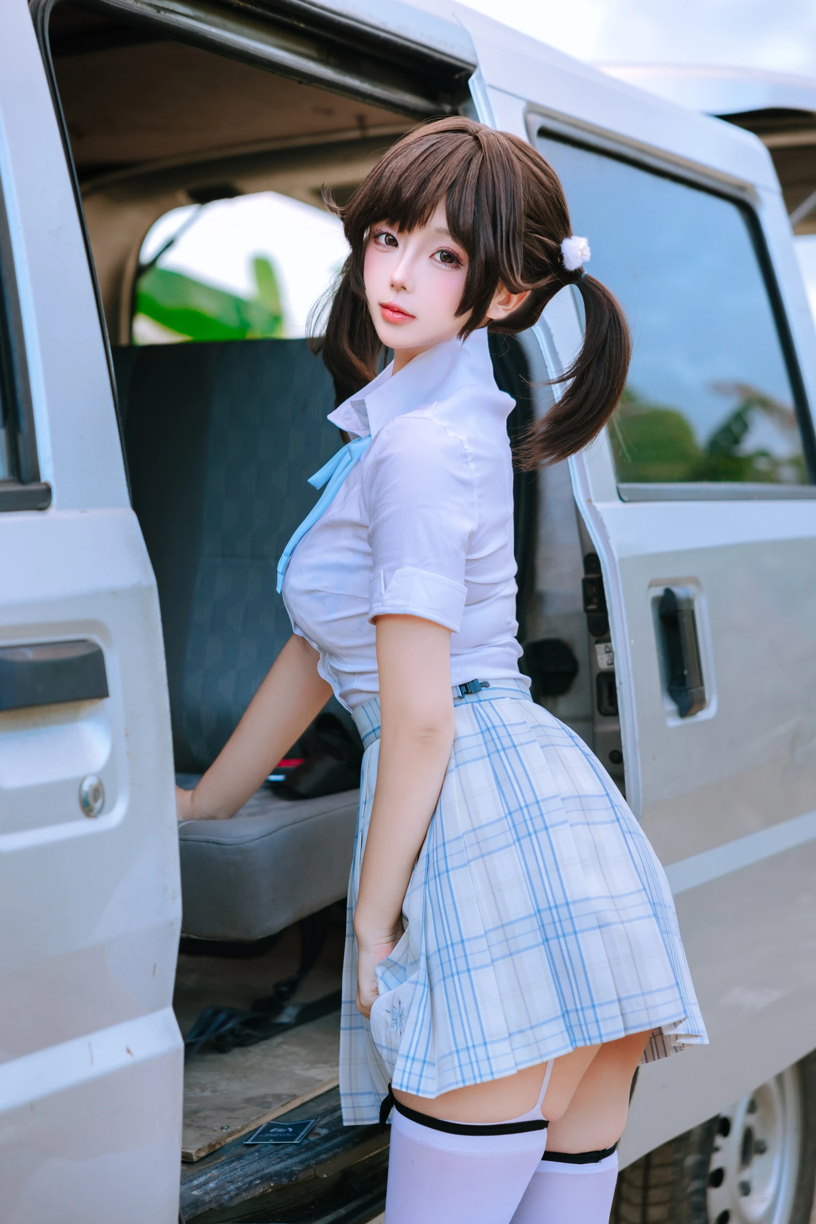 日奈娇《（椎名莜）NO.225 – 女高》写真图集 185P｜在线预览与图包下载