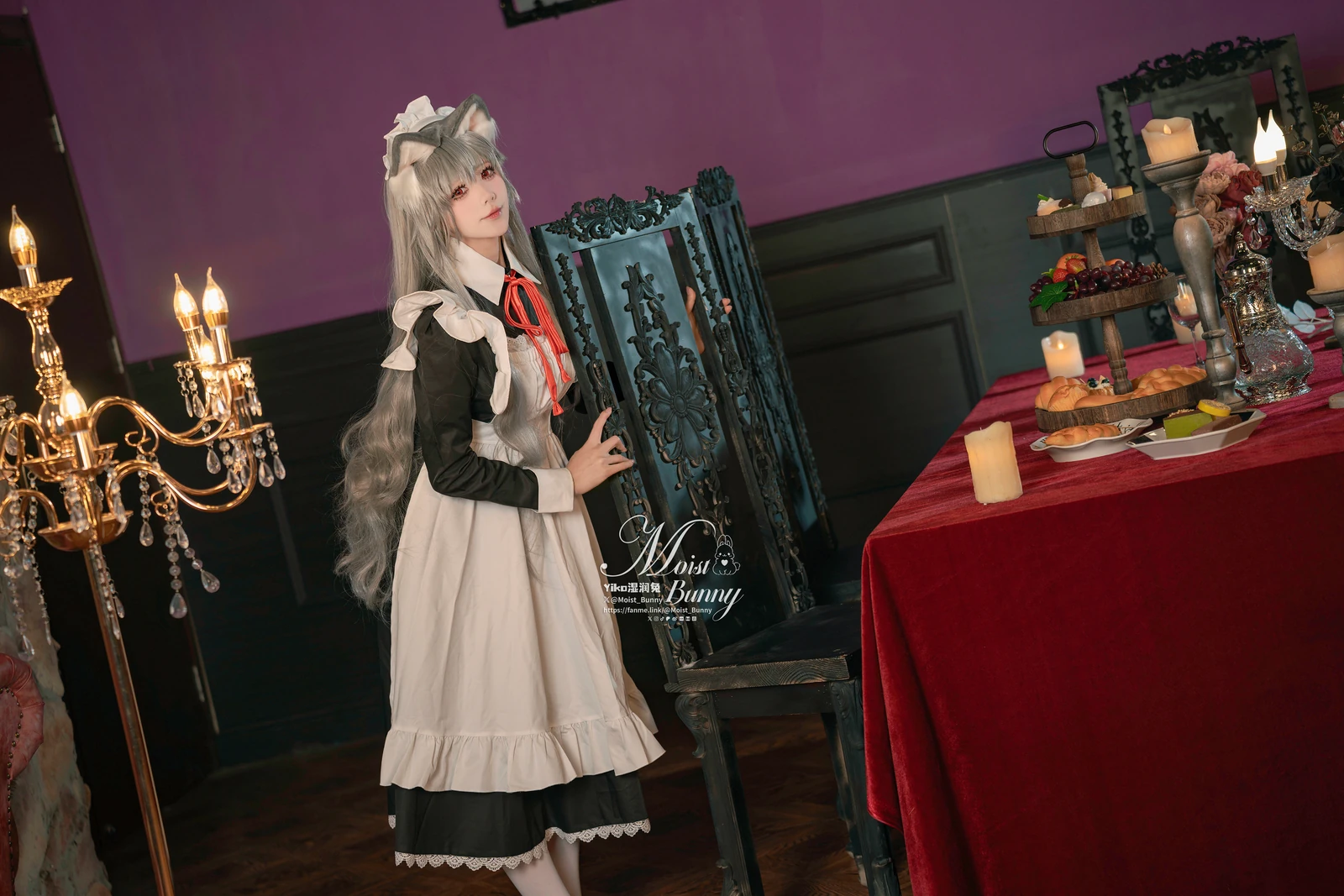 Yiko湿润兔《2025年2月月票特典 菲奇子女仆 [43P1V-1.41GB]》写真图集 43P｜在线预览与图包下载